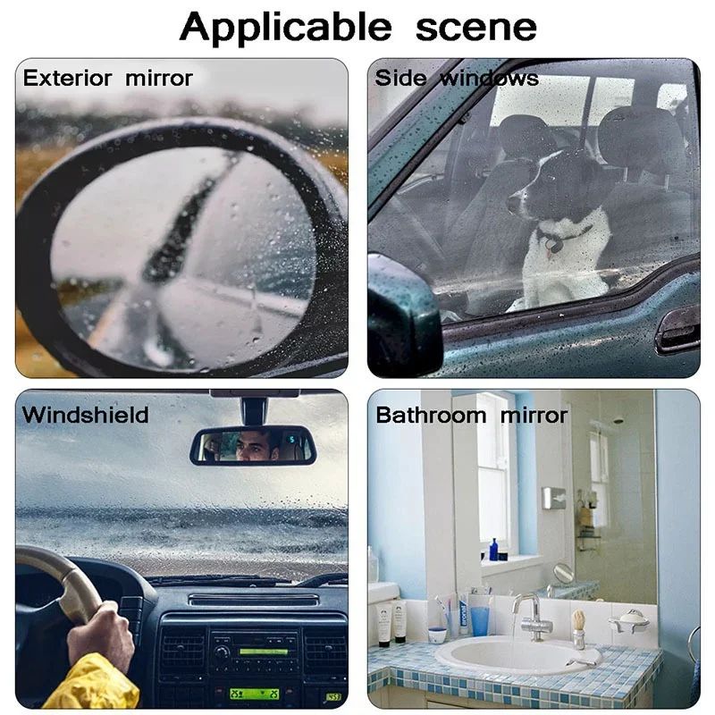 Película Protetora para Espelho Retrovisor de Carro