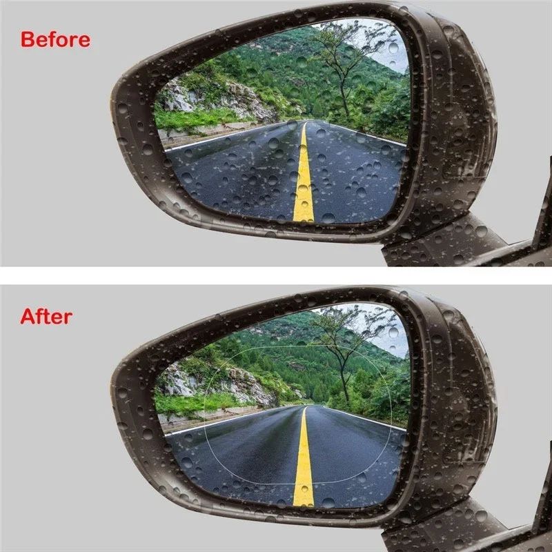 Película Protetora para Espelho Retrovisor de Carro
