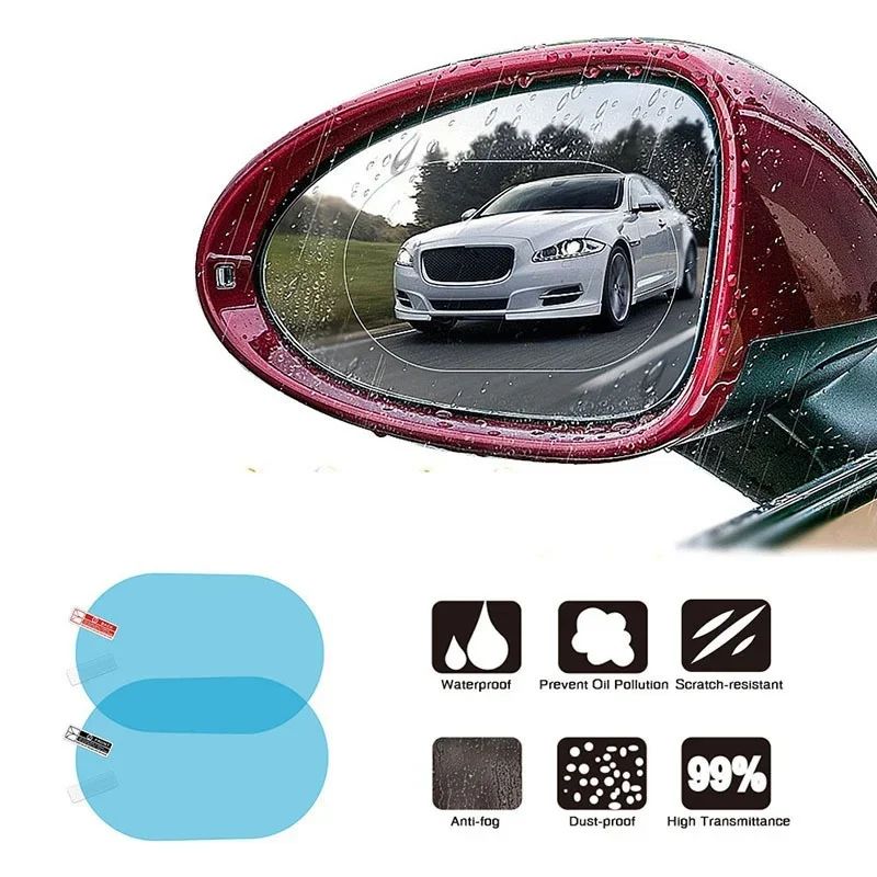 Película Protetora para Espelho Retrovisor de Carro
