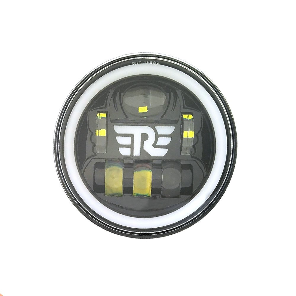 Farol de LED 7 Polegadas para Motocicleta