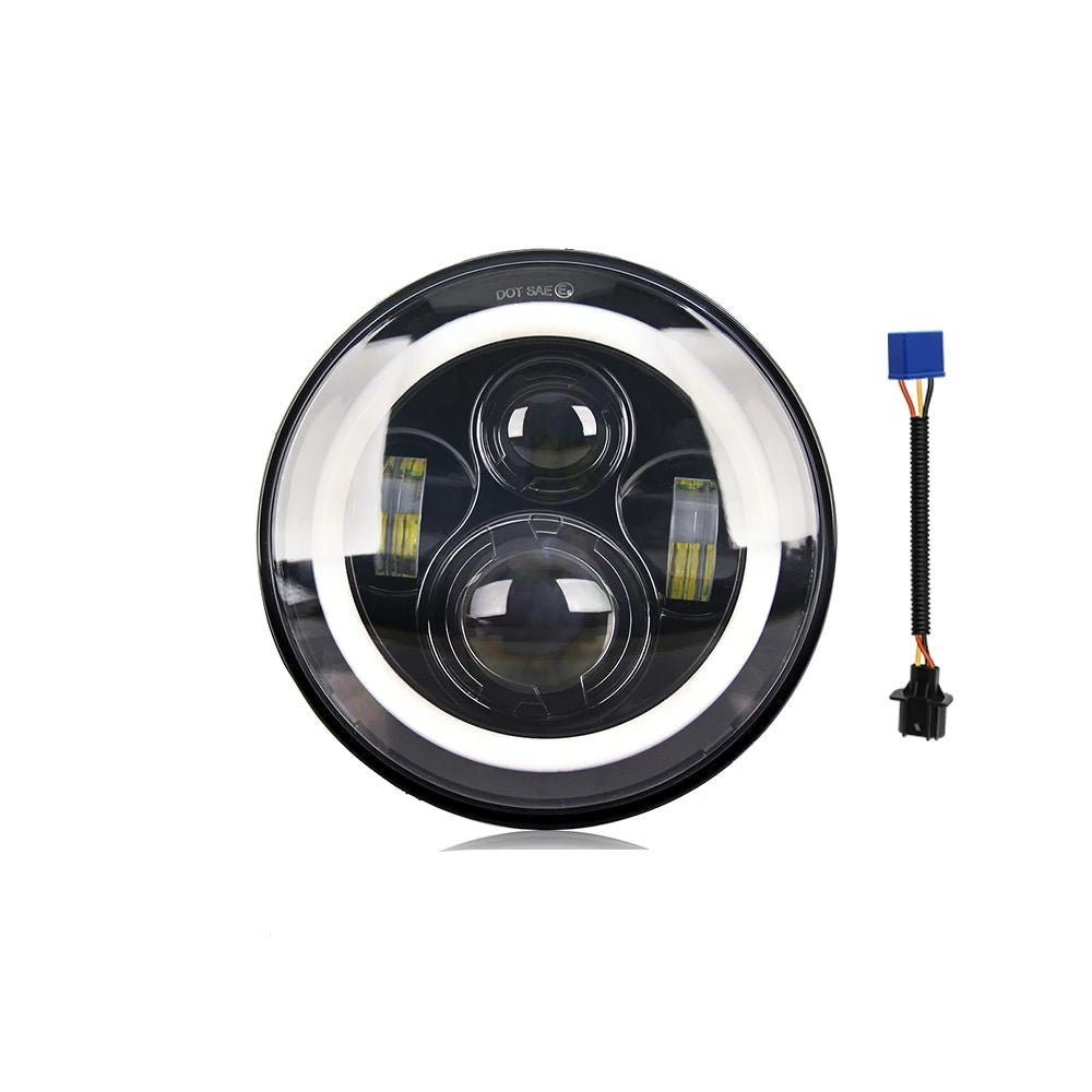 Faróis de LED 7 Polegadas