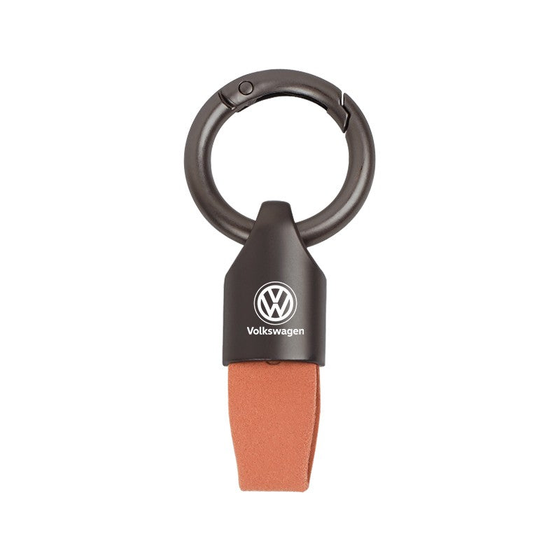 Chaveiro Volkswagen em Couro e Metal