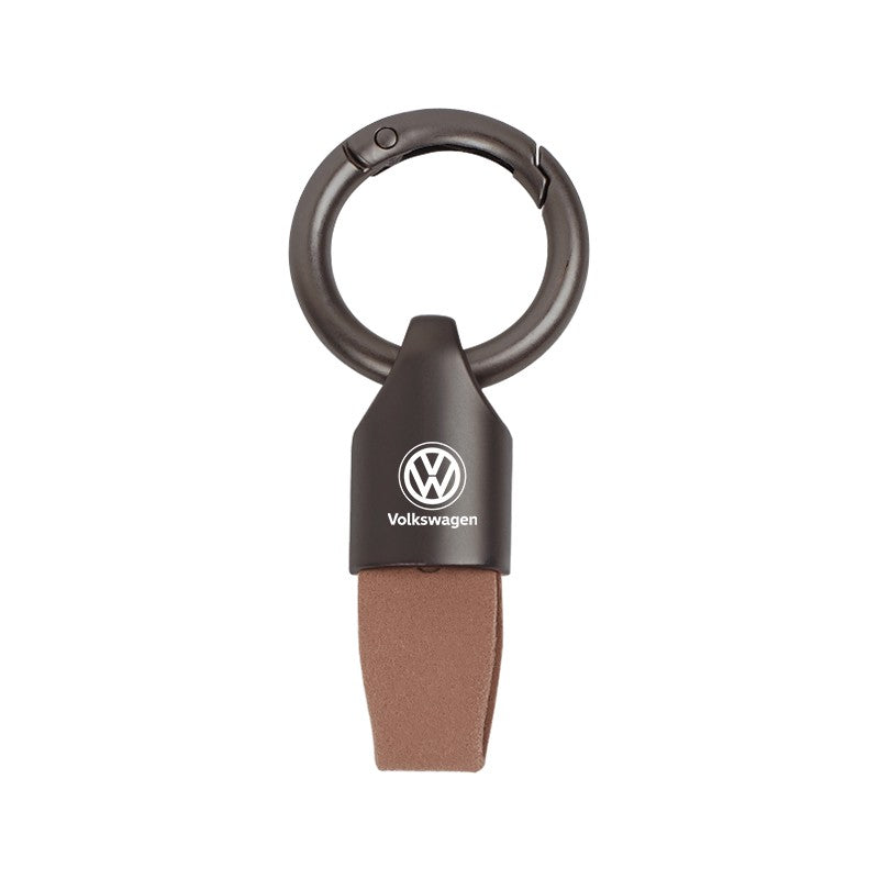 Chaveiro Volkswagen em Couro e Metal