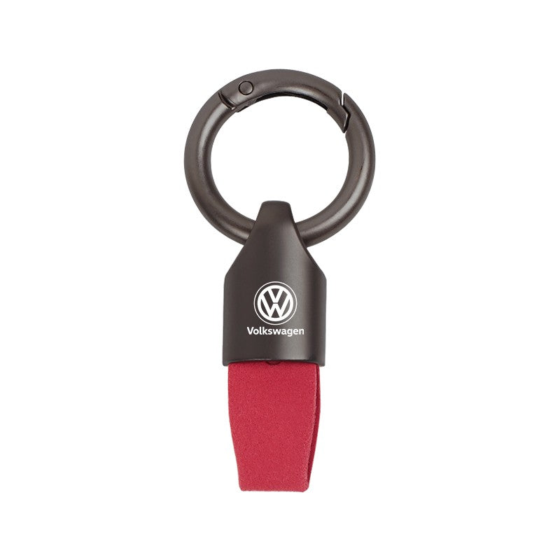 Chaveiro Volkswagen em Couro e Metal